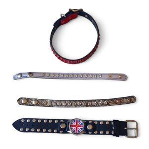 Gothic Rhinestone Choker Bracelets Watch